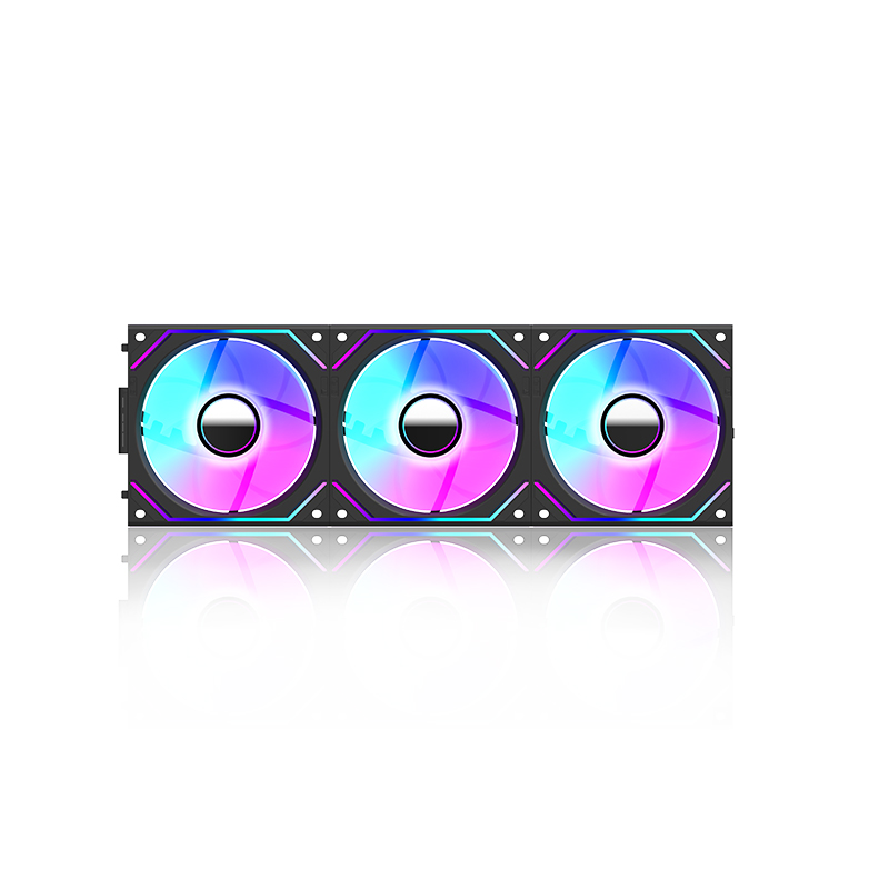 Jungle Leopard JM-V2 120mm infinite mirrorBuilding block fan