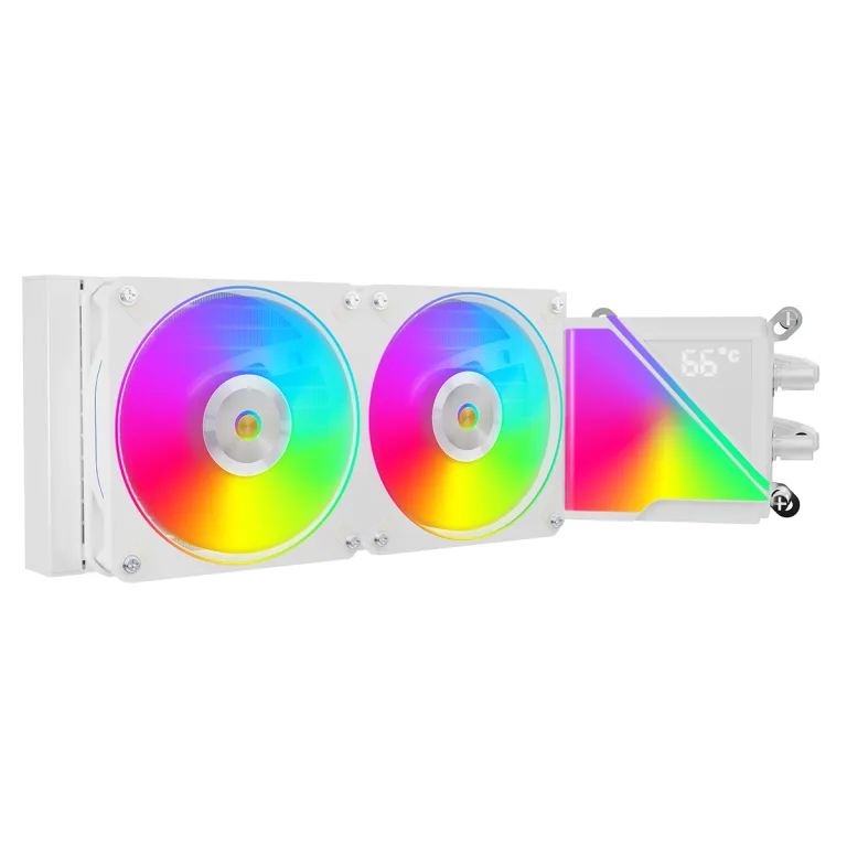 JUNGLE LEOPARD Stellar Realm 240 White Liquid Cooling