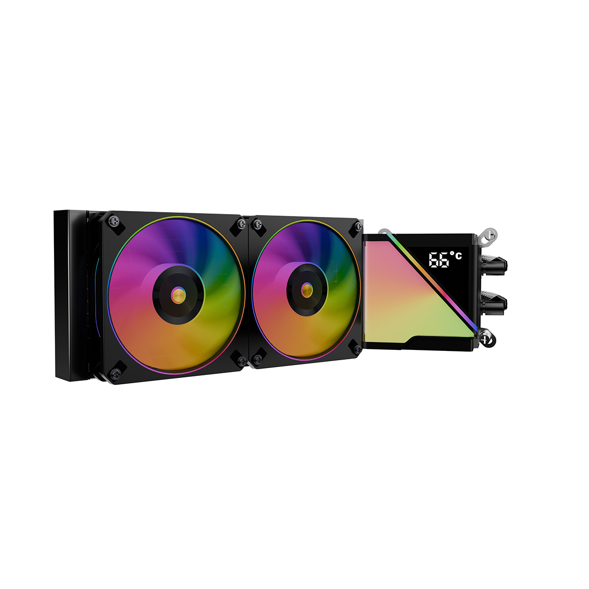 JUNGLE LEOPARD Stellar Realm 240 White Liquid Cooling
