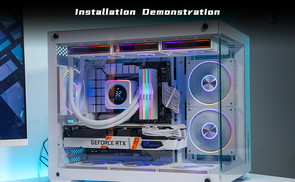 Jungle Leopard AstroBeat 240/360 Digital ARGB CPU Aio Liquid Cooler