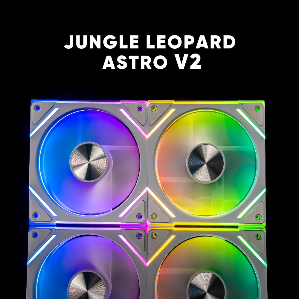 Jungle Leopard Astro V2 case fan
