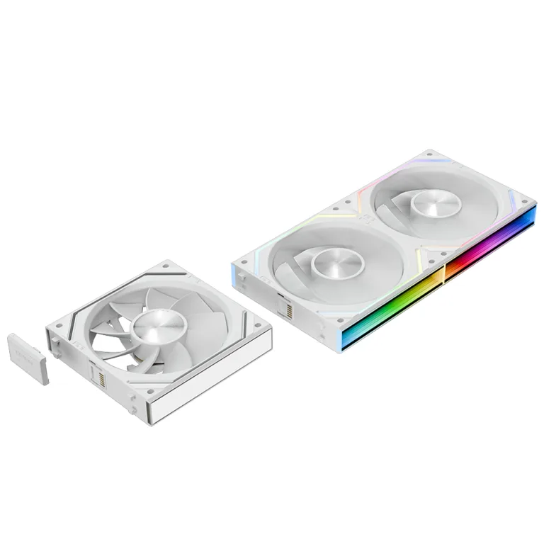 Jungle Leopard JM-V2 RS 120mm infinite mirror Building block fan