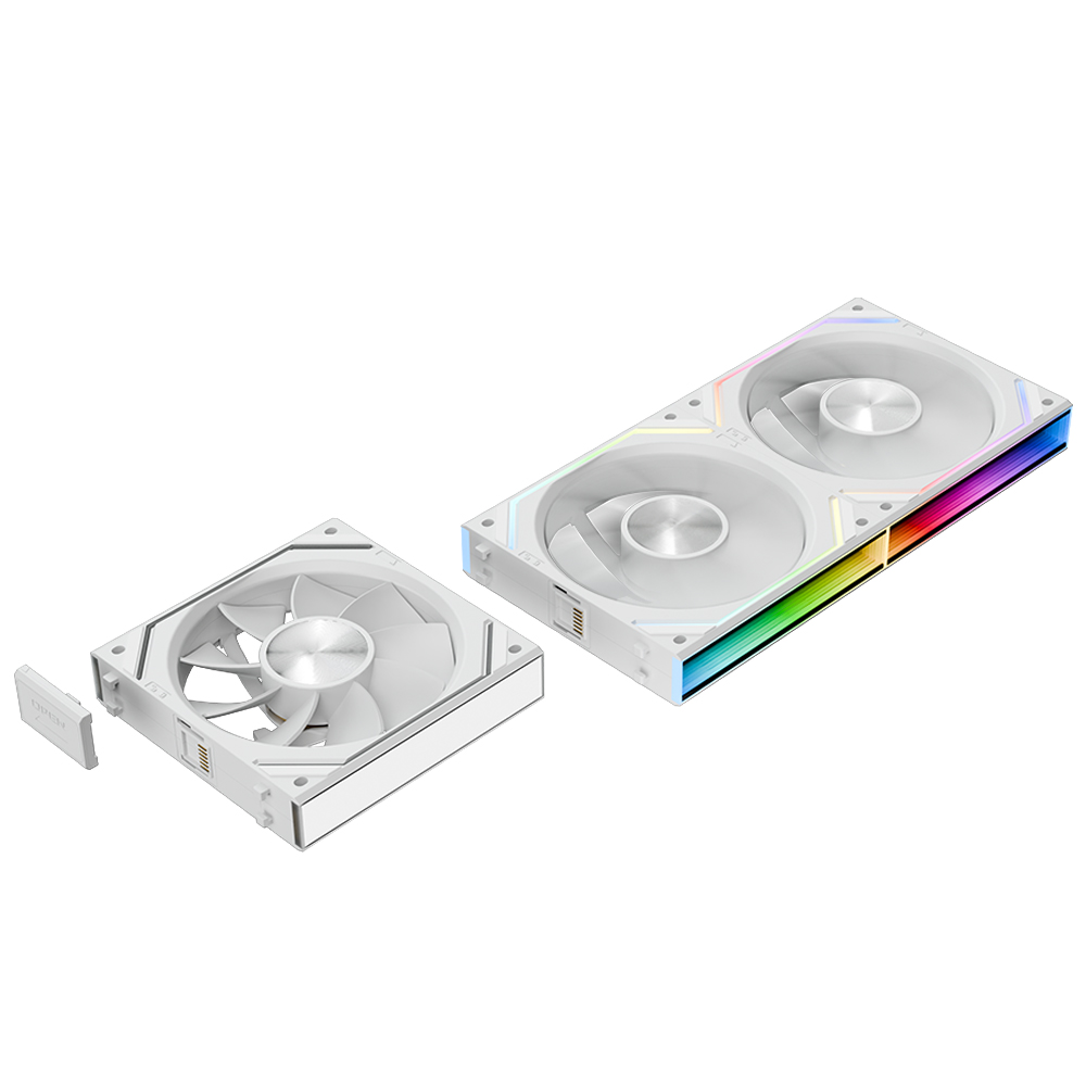 Jungle Leopard JM-V2 RS 120mm infinite mirror Building block fan