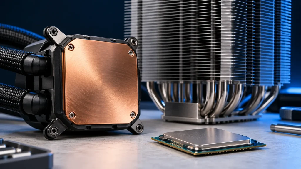 Ảnh minh họa: Heatsink là gì? Hiểu đường truyền nhiệt trong bộ tản CPU