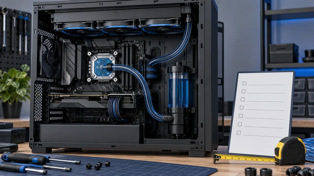 Ảnh minh họa: Checklist trước khi lắp tản nhiệt nước cho PC